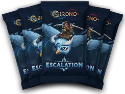 Escalation Set 2 booster packs featuring Diver artwork